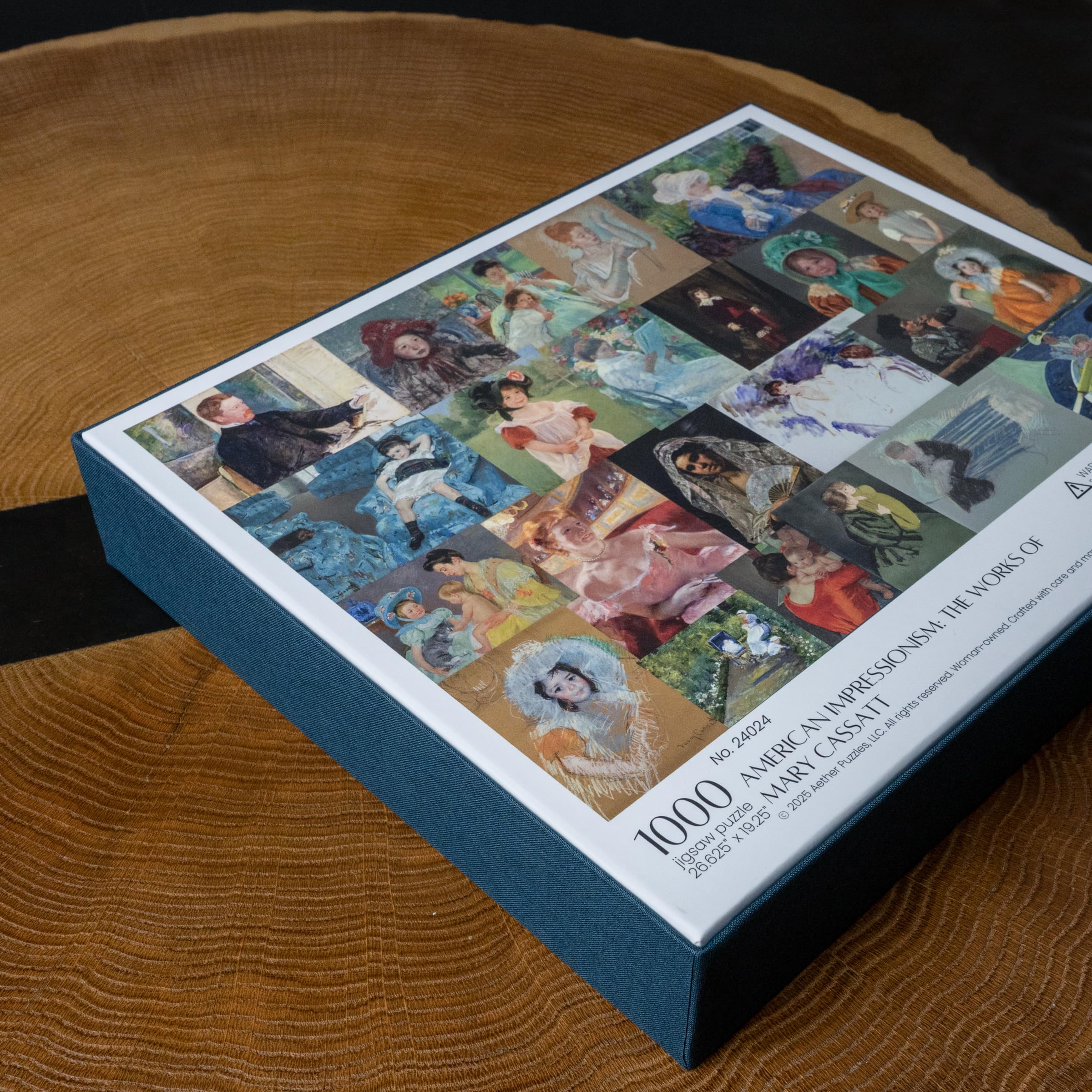 Amazon | エーテルパズル - アメリカ印象派:メアリーカサットの作品